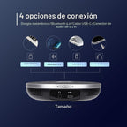 TONGVEO Sistema de cámara de conferencia PTZ de seguimiento automático 4K AI con altavoz Bluetooth y micrófono, zoom óptico 20X, cámara de potencia PoE USB 3.0 HDMI LAN para adoración de la iglesia, reuniones, transmisión