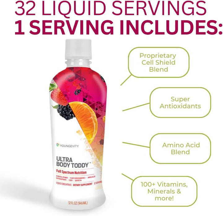 Youngevity Ultra Body Toddy - Suplemento mineral multivitamínico de...