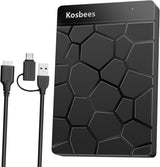 Kosbees Discos duros externos de 500 GB, disco duro portátil para W...