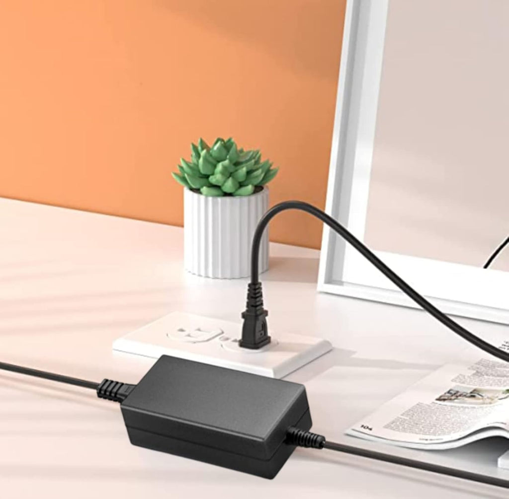 Adaptador de 36 V CA/CC compatible con Govee H7039 - Tira de luces inteligentes para exteriores, RGBW RGBIC, regulables, bombillas LED blancas cálidas, bombillas LED de Navidad para patio