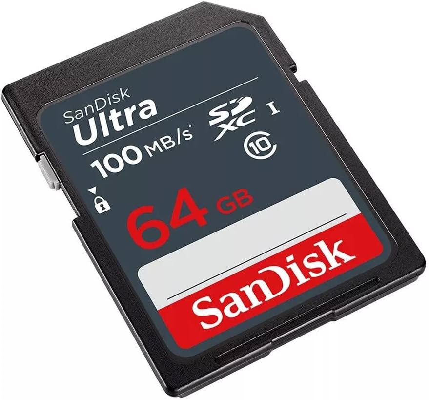SanDisk Tarjeta de memoria Ultra SDXC UHS-I de 64 GB - 100 MB\/s, C...