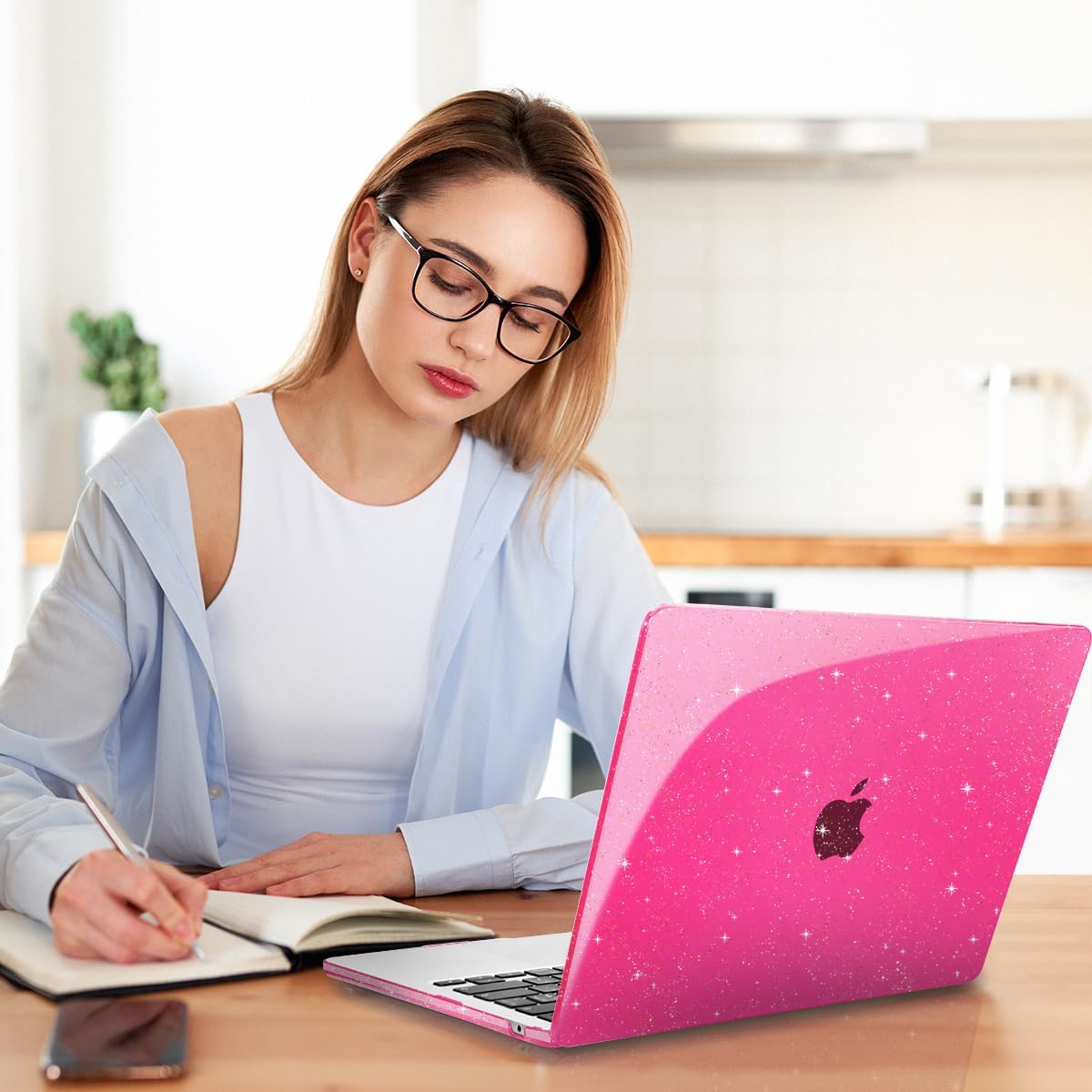 Teryeefi Funda compatible con MacBook Air de 15 pulgadas M4 M3 M2 C...