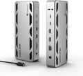 WAVLINK Thunderbolt 5 Dock, Estación de acoplamiento Intel certificada TB5, 120Gbps
