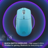 SteelSeries Ratón inalámbrico Rival 3 Gen 2 para juegos - 2.4 GHz y...
