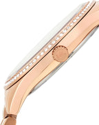 Michael Kors Lauryn Reloj para Mujeres, Reloj de Pulsera de Acero Inoxidable para Mujeres