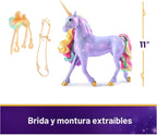 Unicorn Academy Estrella silvestre iluminada, muñecas y juguetes de