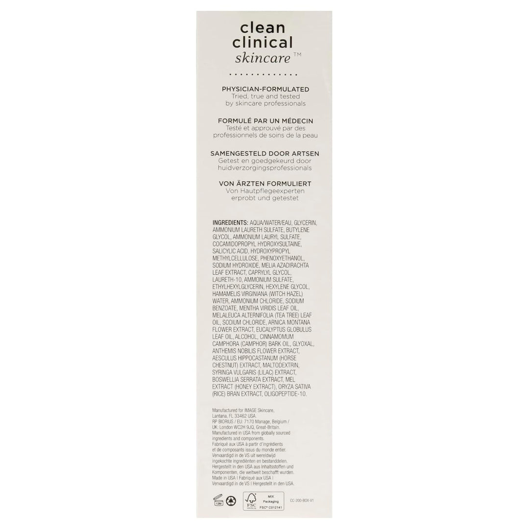 IMAGE Skincare, CLEAR CELL - Gel de limpieza salicílico, lavado fac...