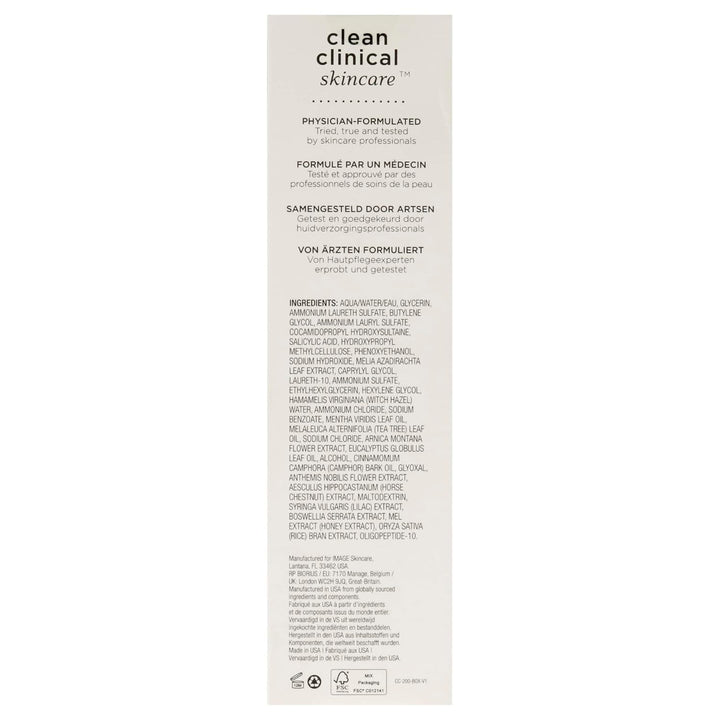 IMAGE Skincare, CLEAR CELL - Gel de limpieza salicílico, lavado fac...