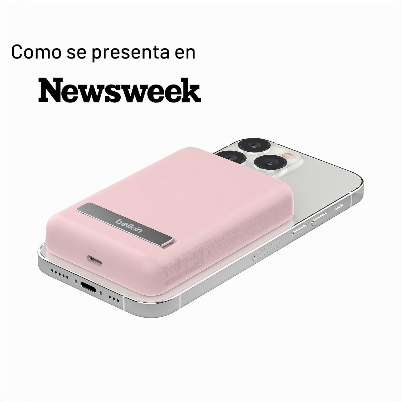 Belkin Cargador portátil, banco de energía inalámbrico de 5000 mAh,...