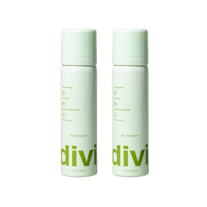 Divi Champú seco en aerosol tamaño de viaje, formulado para absorbe...
