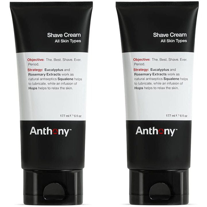 Anthony Crema de afeitar para hombre para pieles sensibles: extract...