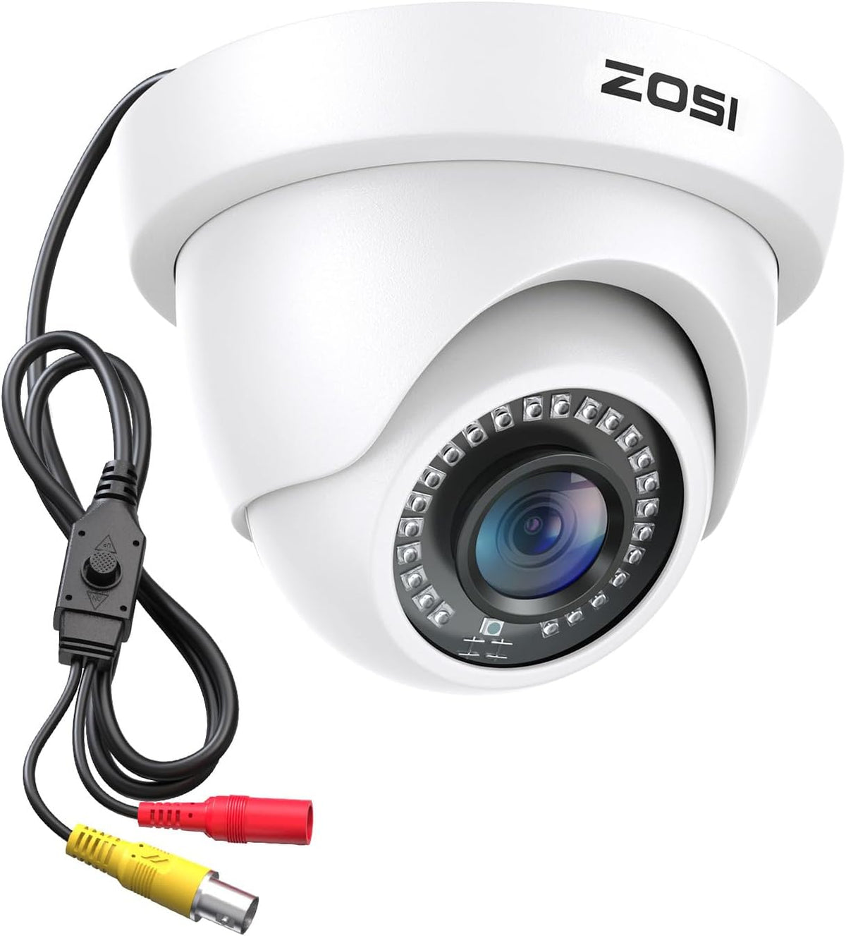 ZOSI Cámara domo de seguridad HD de 2MP 1080P para exteriores e int...