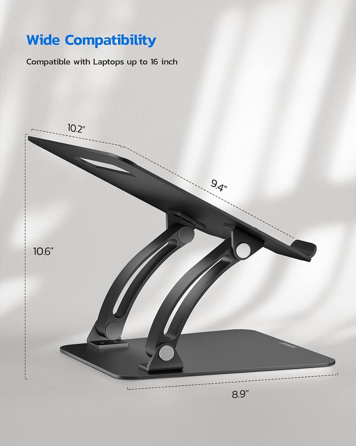 Nulaxy Soporte para portátil totalmente ajustable para escritorio,...
