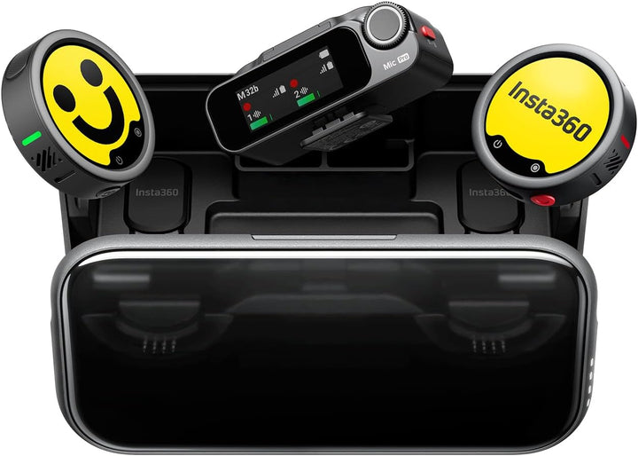 Insta360 Mic Pro Transmisor, Mini Micrófono Lavalier Inalámbrico pa...