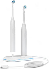 Galvanox Cargador de cepillo de dientes dual 2 en 1 compatible con...