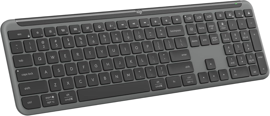 Logitech Signature Slim K950 Teclado Inalámbrico, Diseño Elegante,...