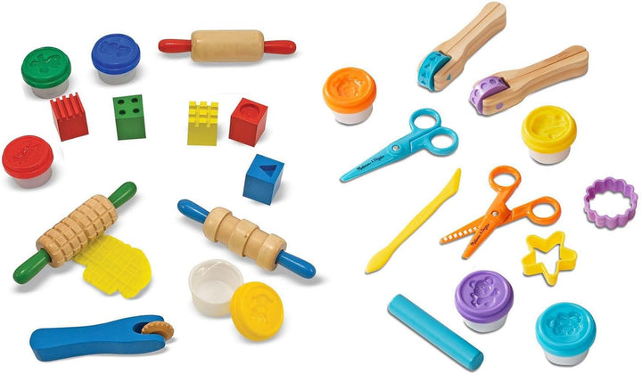 Melissa &amp; Doug Set de juego de arcilla - con herramientas de es...