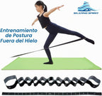 Banda de bucle de resistencia para entrenamiento de postura de patinaje artístico