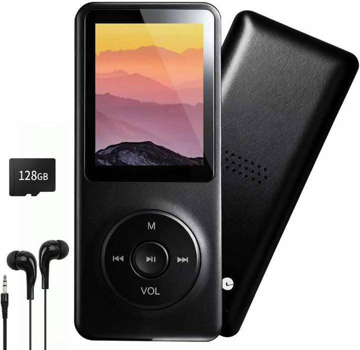 Reproductor MP3 de 128 GB con Bluetooth, reproductor de música port...