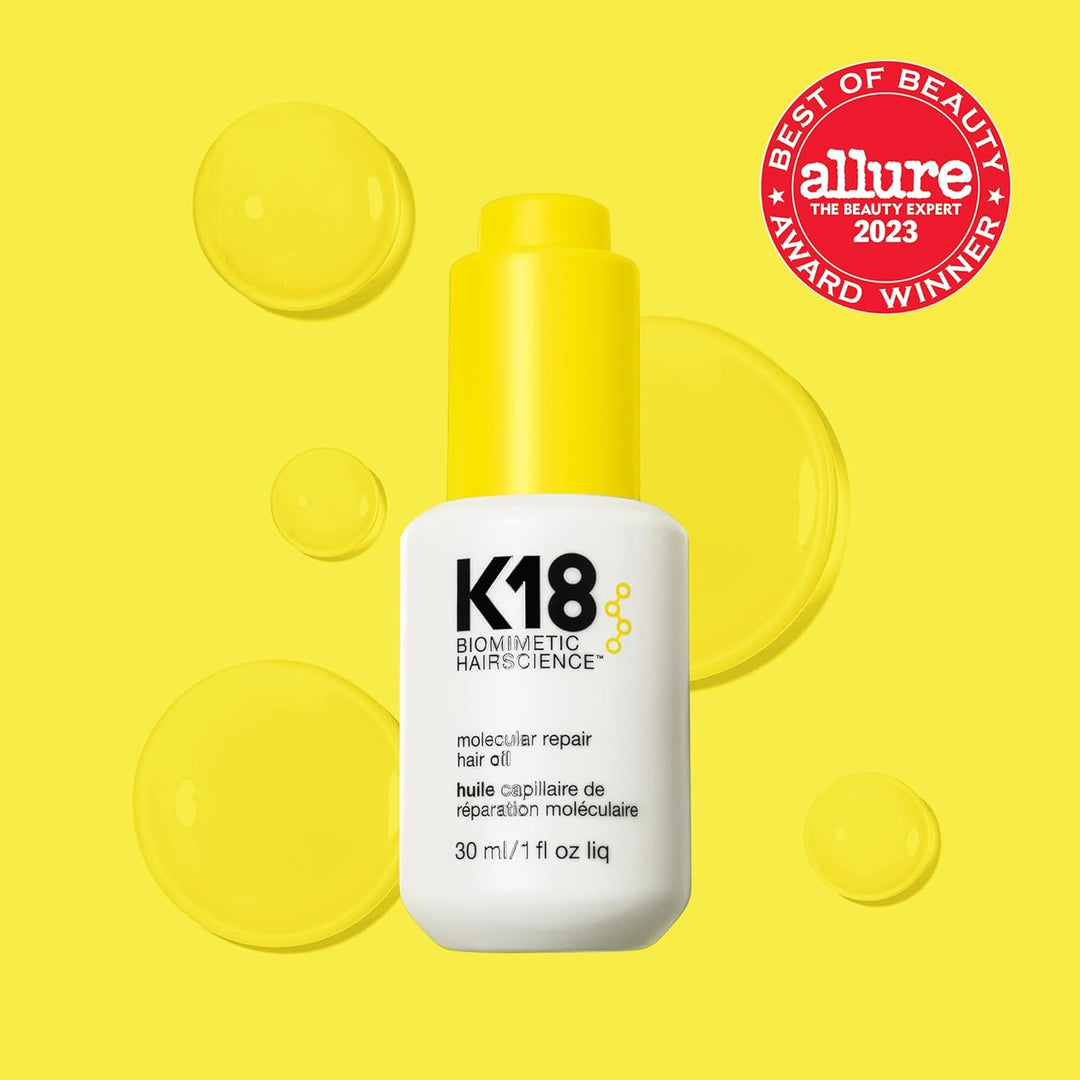 K18 Molecular Repair Hair Oil, Weightless Oil for Stronger, Healthi...