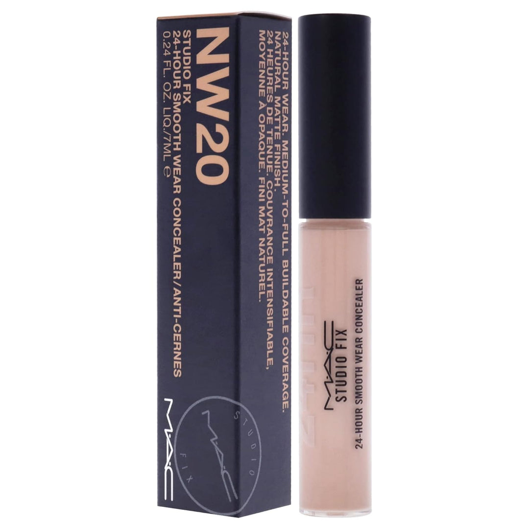 MAC Studio Fix - Corrector de desgaste suave de 24 horas - NW20 Con...