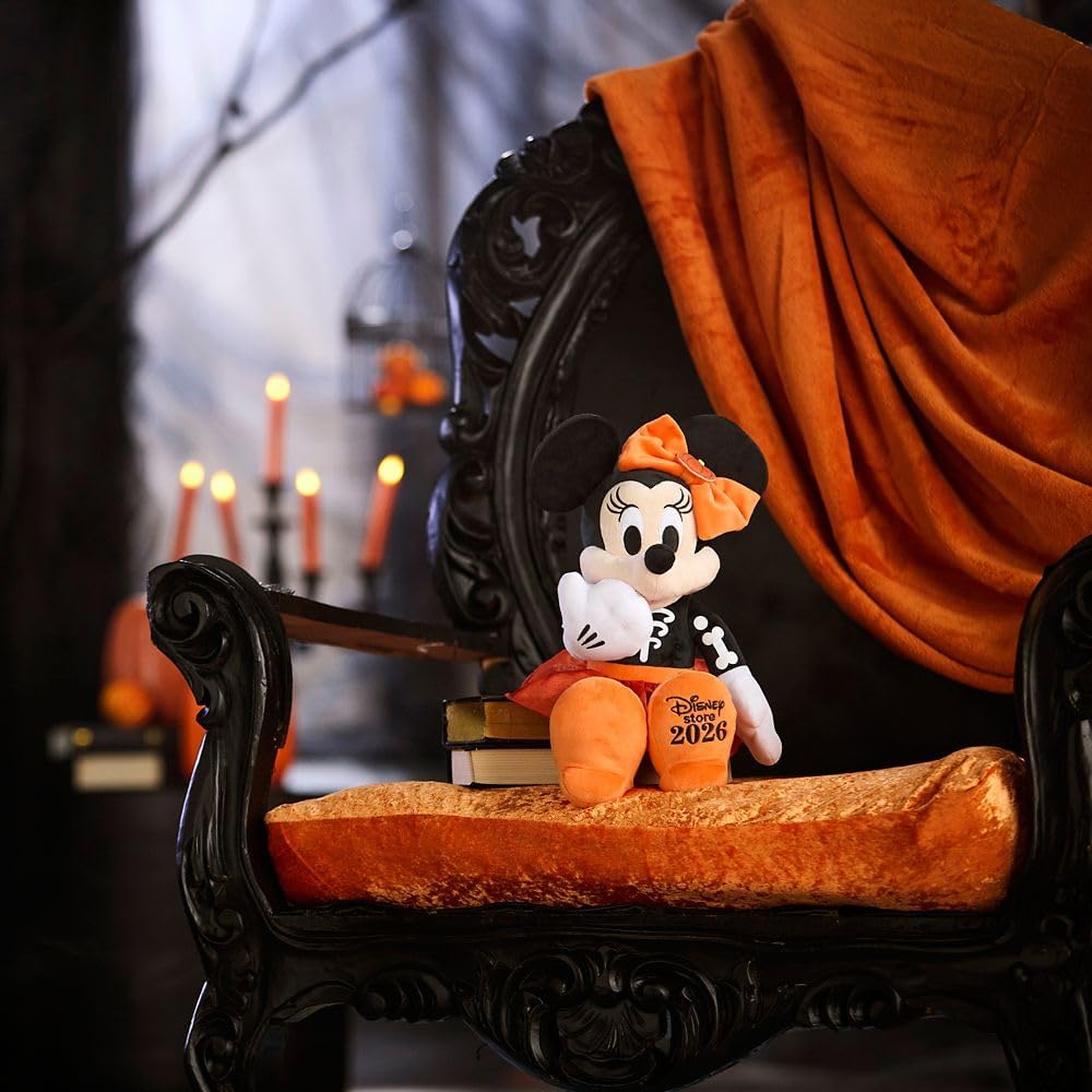 Disney Store Peluche oficial de Halloween, juguetes de peluche de Disney