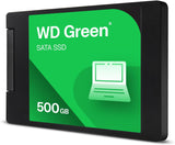 Western Digital WD Green SATA 500GB, hasta 545MB\/s, 2.5 pulgadas\/...
