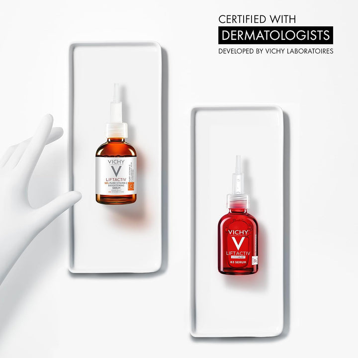 VICHY LiftActiv Suero de Vitamina C para la Cara, Suero Iluminador...