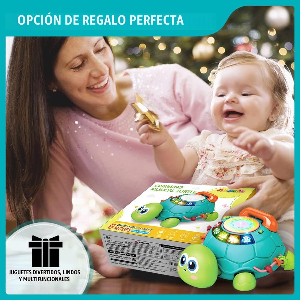 Jyusmile Juguetes para bebés de 6 a 12 meses, juguetes musicales de...