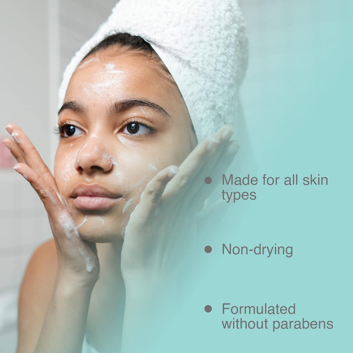 Pharmagel Hydra Cleanse Limpiador facial enjuagable con agua para t...