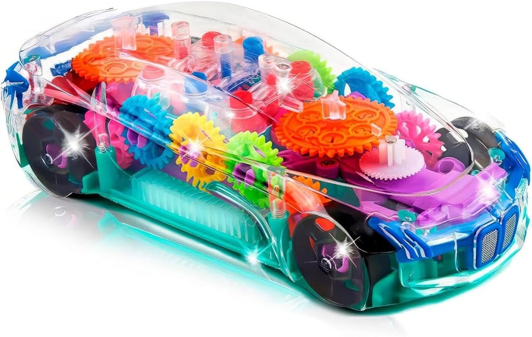 ArtCreativity Juguete sensorial transparente con luz para