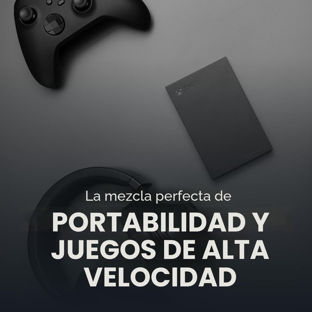 Seagate Unidad de juego de 2 TB para Xbox | USB 3.0 (STKX2000400)