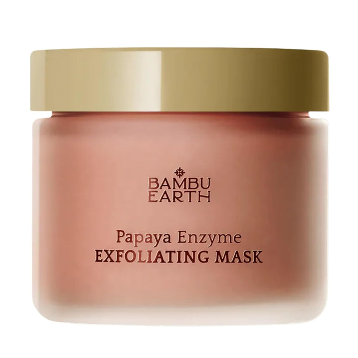 Bambu Earth Mascarilla exfoliante con enzima de papaya \u2013 Masca...