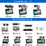 CasaCam VC1000 AC Powered HD Spotlight Cámara para VS1002, VS1001 y...