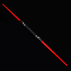 Juguete de Sable Iluminado con Luces Electrónicas y Efecto de Sonido para Niños y Adultos, Sable Iluminado Force FX LED Rojo Retráctil de Doble Hoja como Regalo de Fiesta, Halloween, Vacaciones