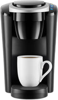 Keurig K-Compact - Cafetera de cápsulas K-Cup de una sola porción, con 3 tamaños de preparación, función Smart Start, depósito extraíble de 36 onzas, negro