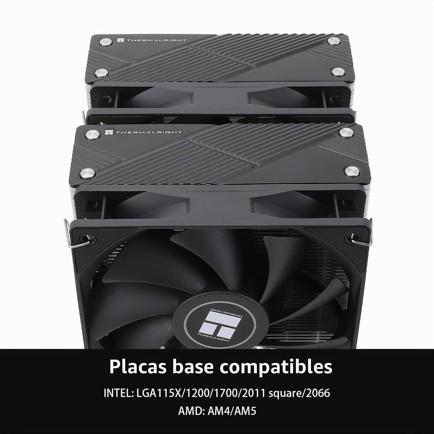 Thermalright Phantom Spirit 120 Enfriador de aire para CPU, 7 tubos...