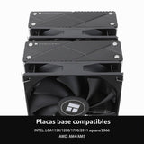 Thermalright Phantom Spirit 120 Enfriador de aire para CPU, 7 tubos...
