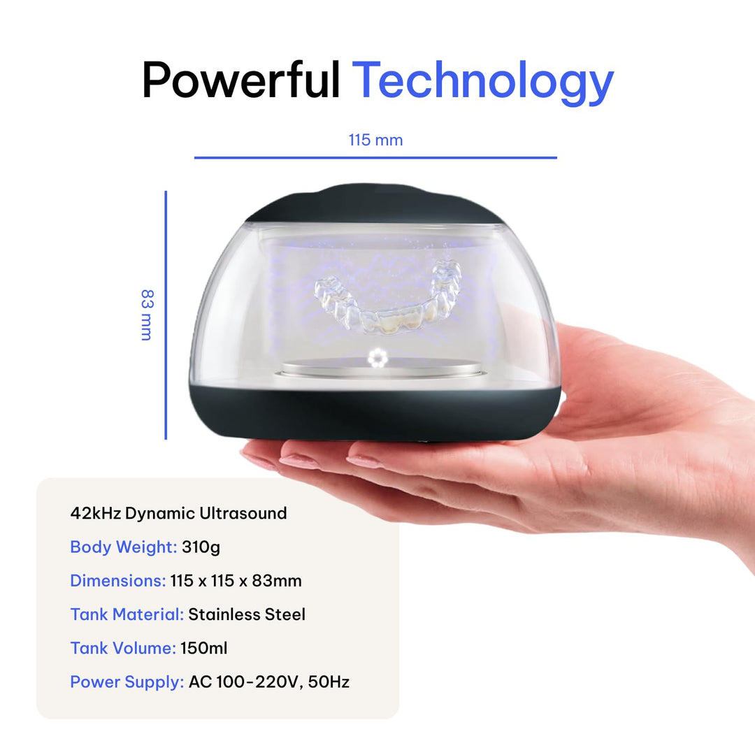 Zima Dental Pod: Máquina limpiadora ultrasónica para retenedores, a...