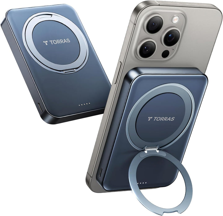 TORRAS - Cargador portátil compatible con MagSafe de 10,000 mAh, ce...