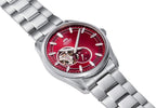 Orient Reloj de vestir semi-esqueleto (automático/de cuerda manual) con cristal de zafiro