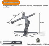 Moallia Soporte para Portátil con Base Giratoria de 360°, Elevador...