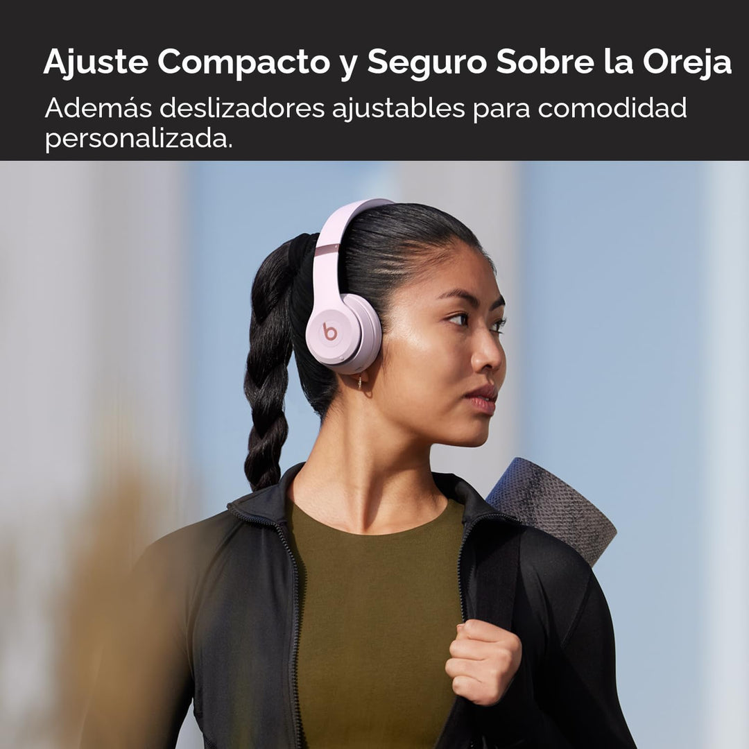 Beats Solo 4 Audífonos inalámbricos Bluetooth en la oreja, batería...