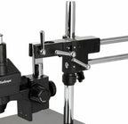 AmScope SM-4TZZ-B - Microscopio estéreo trinocular con zoom, color negro