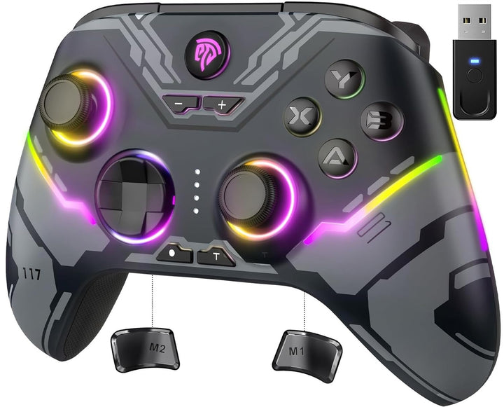 EasySMX X15 PC Controller - Enhanced Wireless Bluetooth Controller...