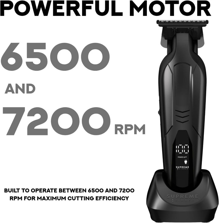 Supreme Trimmer Vader Lite ST3700 - Recortadora de barbero profesio...