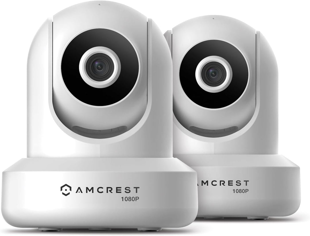 Paquete de 2 cámaras de seguridad Amcrest ProHD 1080P WiFi\/inalámb...