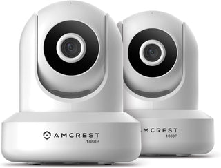 Paquete de 2 cámaras de seguridad Amcrest ProHD 1080P WiFi\/inalámb...