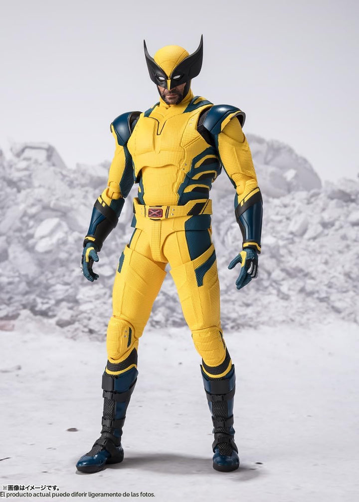 TAMASHII Nations - Deadpool &amp; Wolverine - Wolverine, Figura de...