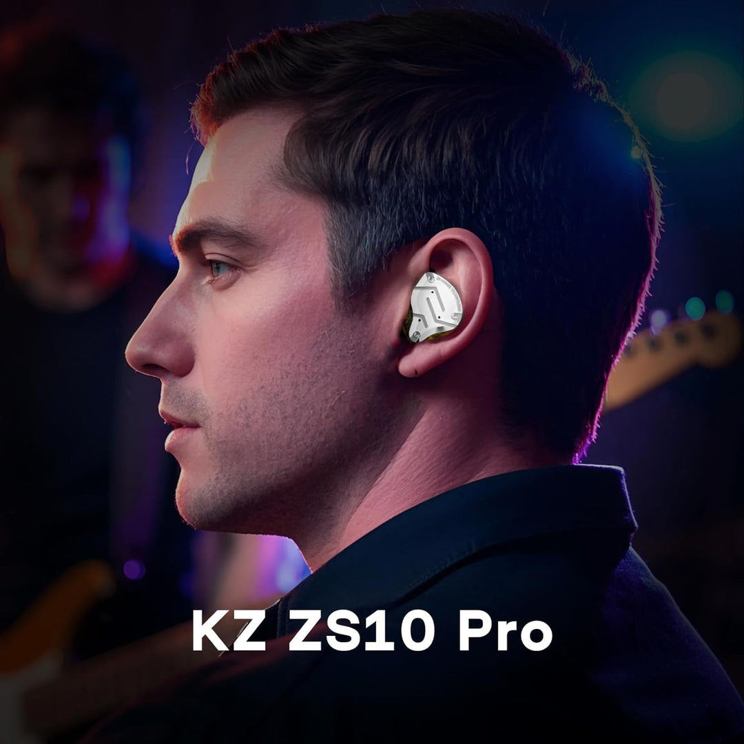 Linsoul KZ ZS10 Pro, 4BA+1DD, 5 controladores, auriculares intraaur...